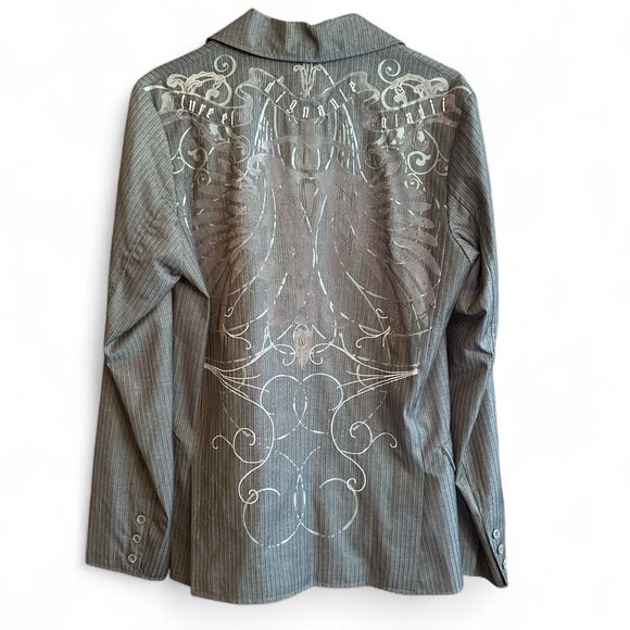 True Religion Manchester Sport Jacket Blazer Two Button Size Small - Picture 2 of 15